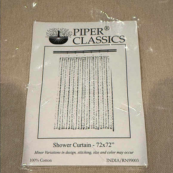 Piper Classics Shower Curtain Christmas Tree Farm - Picture 2 of 5